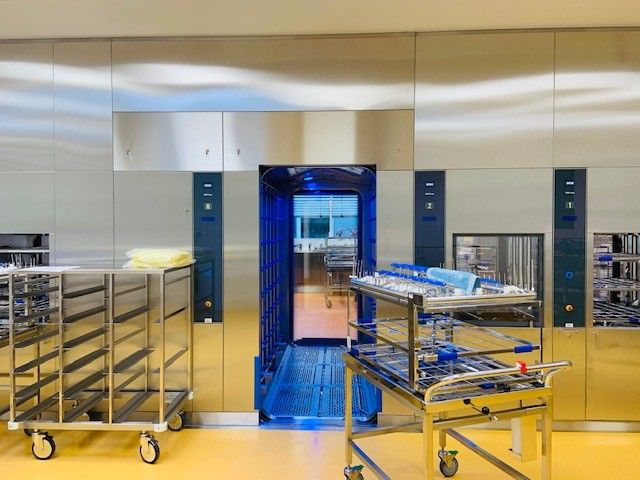 Thüringen- Klinik Saalfeld - Umbau der Sterilgutversorgung